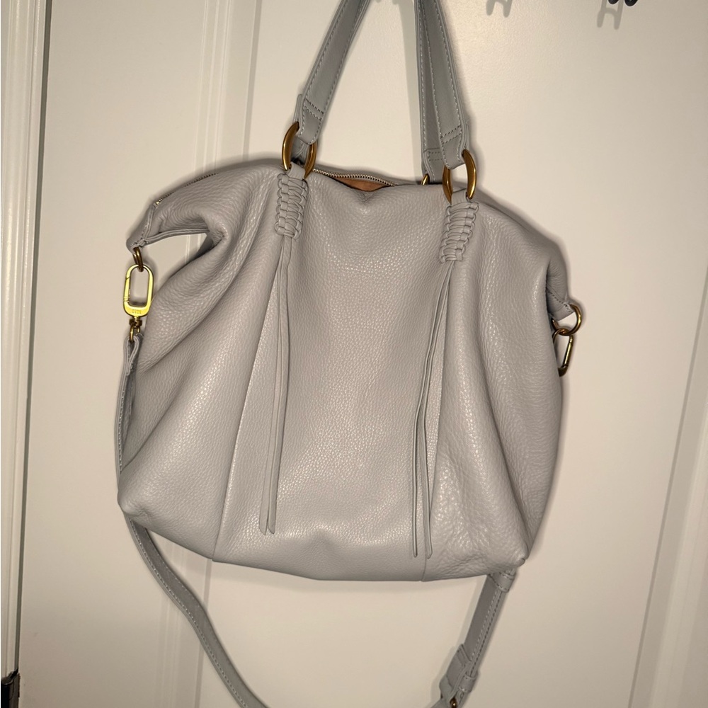 HOBO Light Gray Crossbody Bag